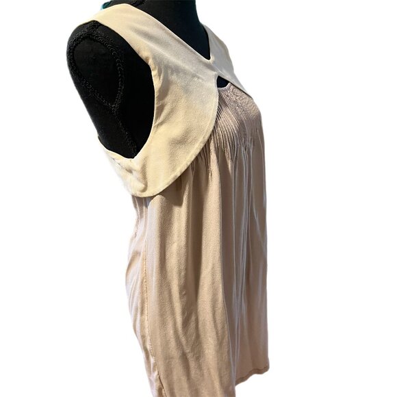 Silk Miu Miu slip dress with bib collar - Picture 2 of 5